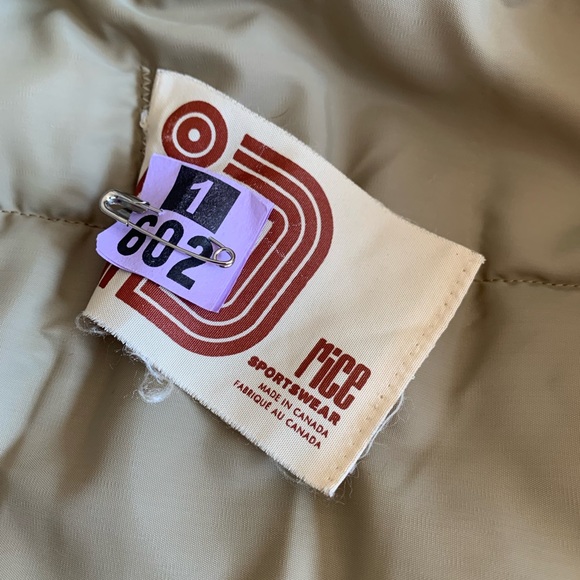 VINTAGE RICE SPORTSWEAR KIDS PARKA WITH REAL FUR TRIM HOOD - Picture 6 of 15